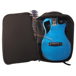 Blue Purple Color-Shift Gloss Carbon Travel Guitar - OF660BP